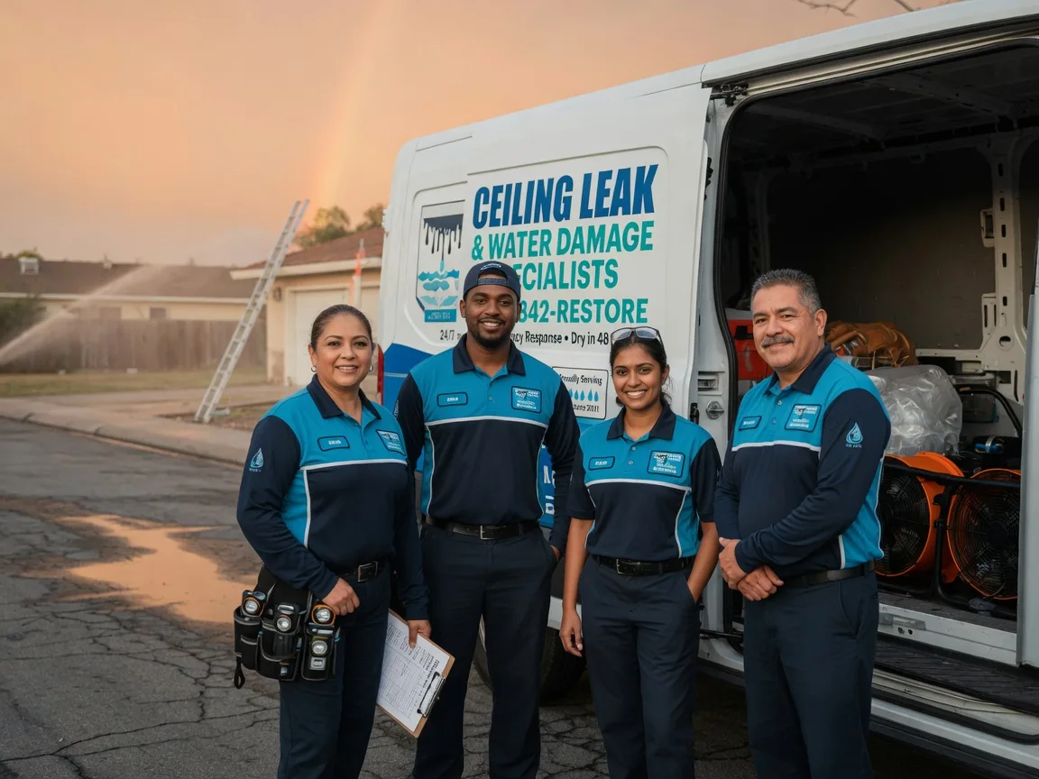 Ceiling Leak Cleanup company in Hebron, IN